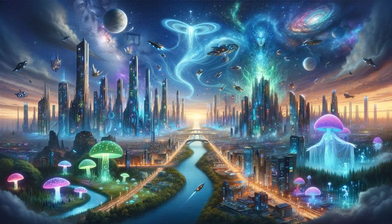 Day 23 - Fusion of Realms: City Meets Fantasy