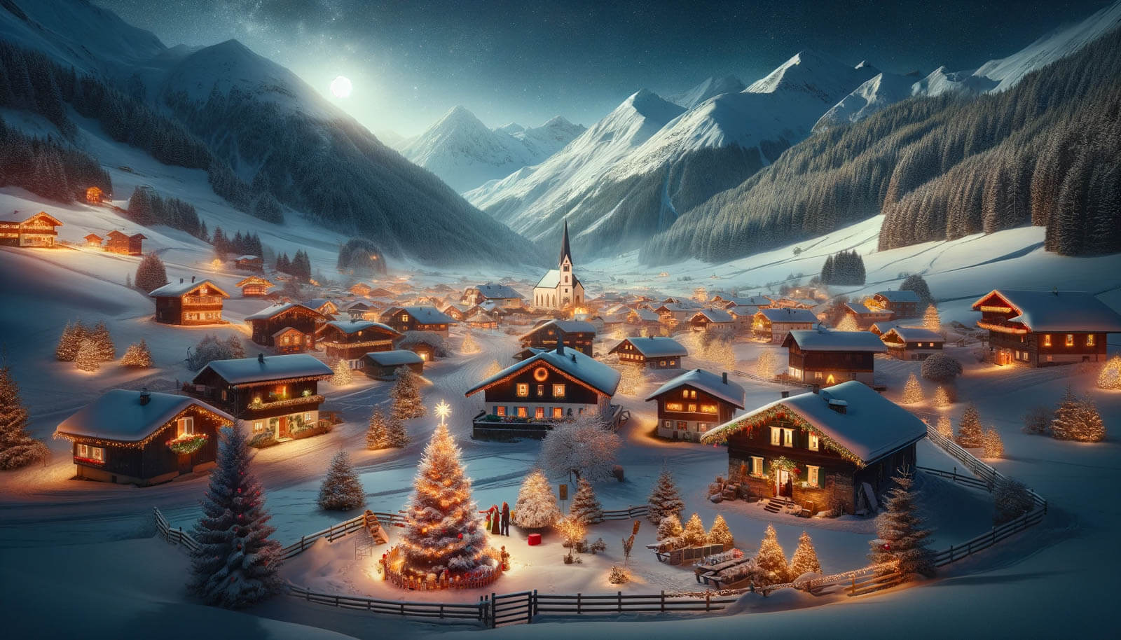 Day 25 - Winter Harmony: Christmas in the Mountain Village