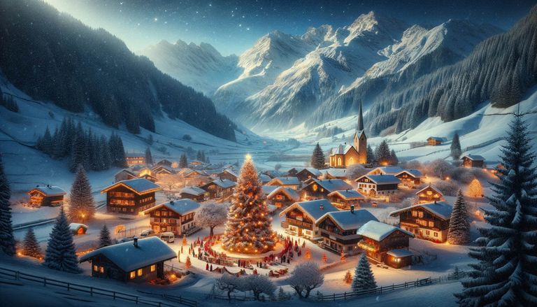 Day 25 - Winter Harmony: Christmas in the Mountain Village