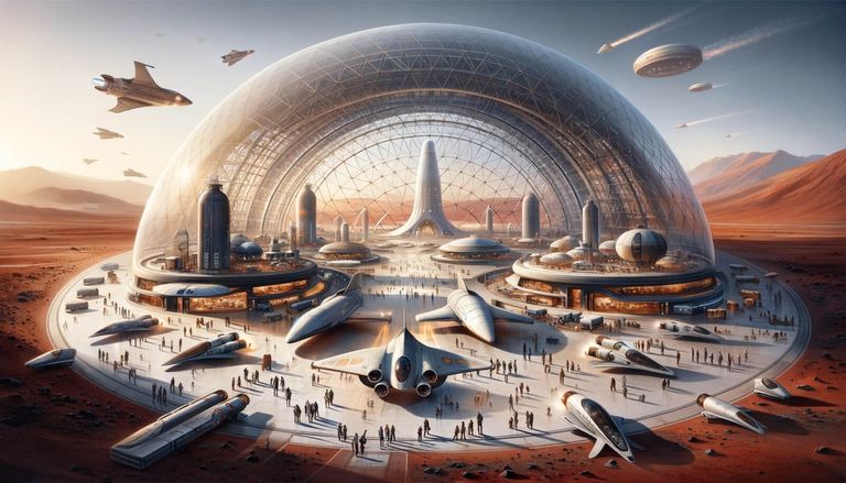 Day 26 - Mars Spaceport: Gateway to the Stars