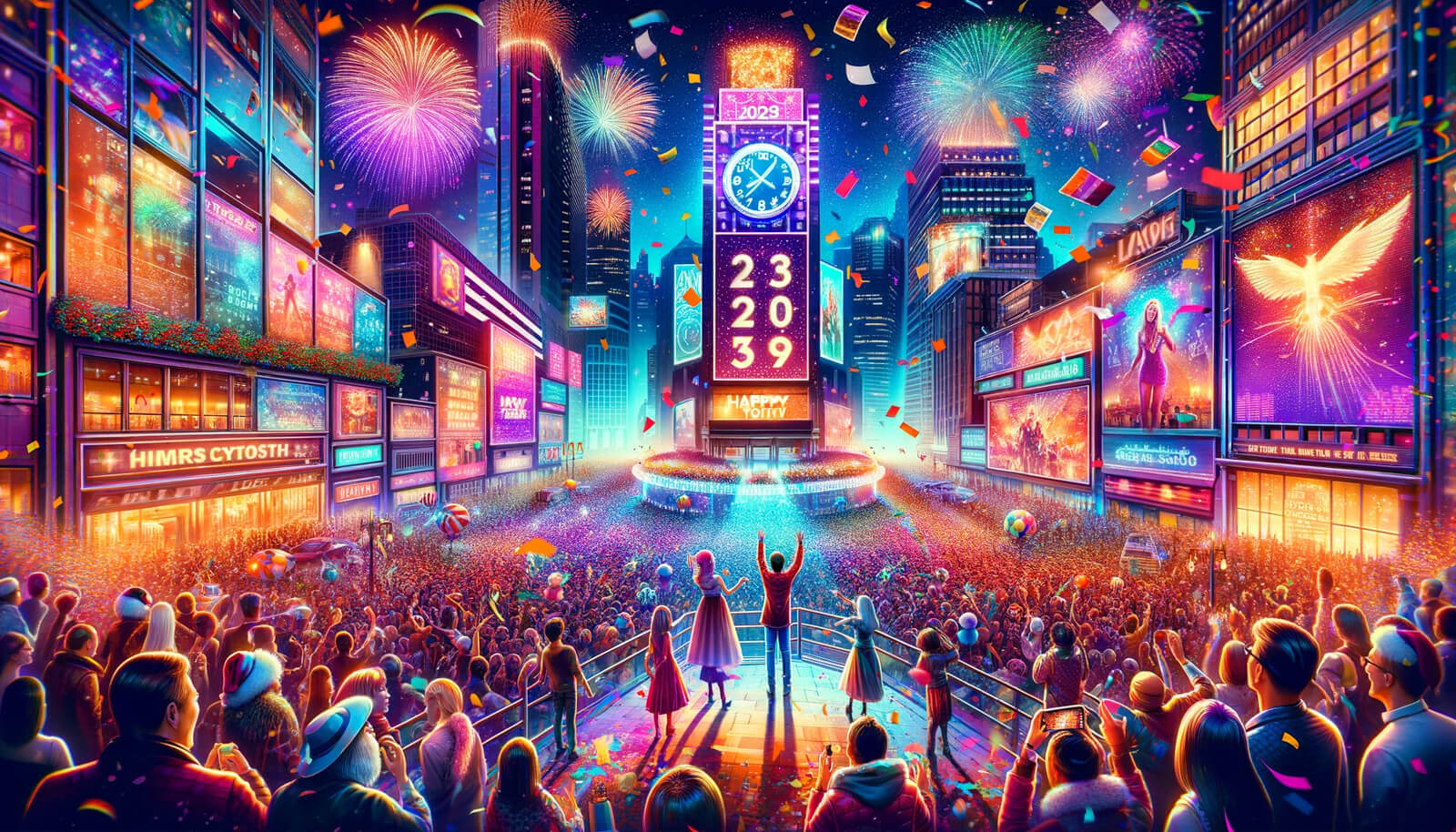Day 27 - Celebration at Midnight: New Year's Eve in the City