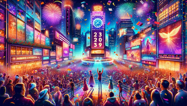 Day 27 - Celebration at Midnight: New Year's Eve in the City