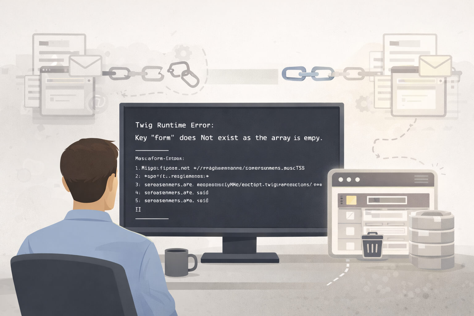 Fixing the Mautic “Impossible to access an attribute” Error in Form Actions