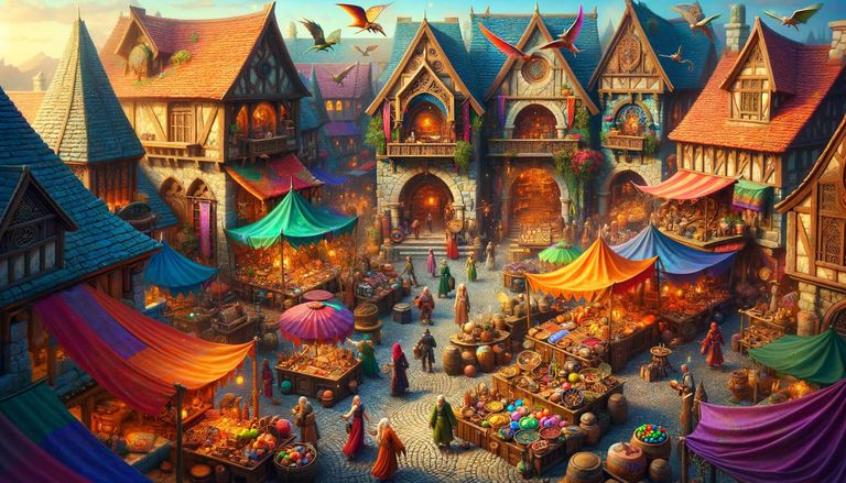 Day 5 - The Enchanted Market of Mystical Realms