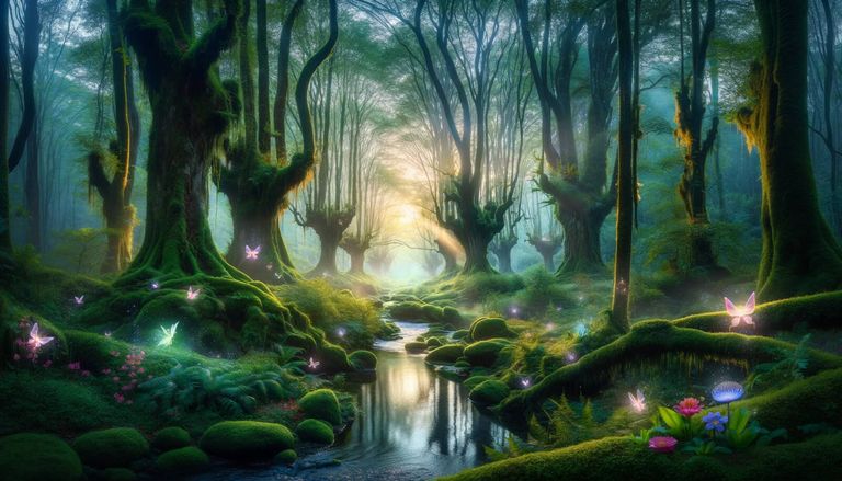 Day 8 - Dawn in the Enchanted Forest